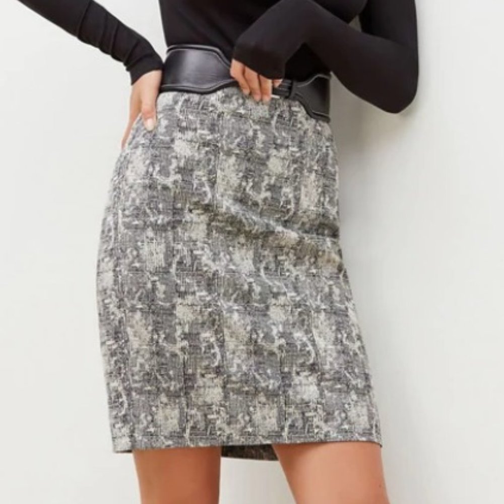 MM LAFLEUR NOHO CRACKLE SKIRT SIZE 8